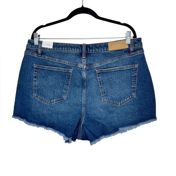 PINK Denim High-Rise Cut Off Jean Shorts - Picture 2 of 13